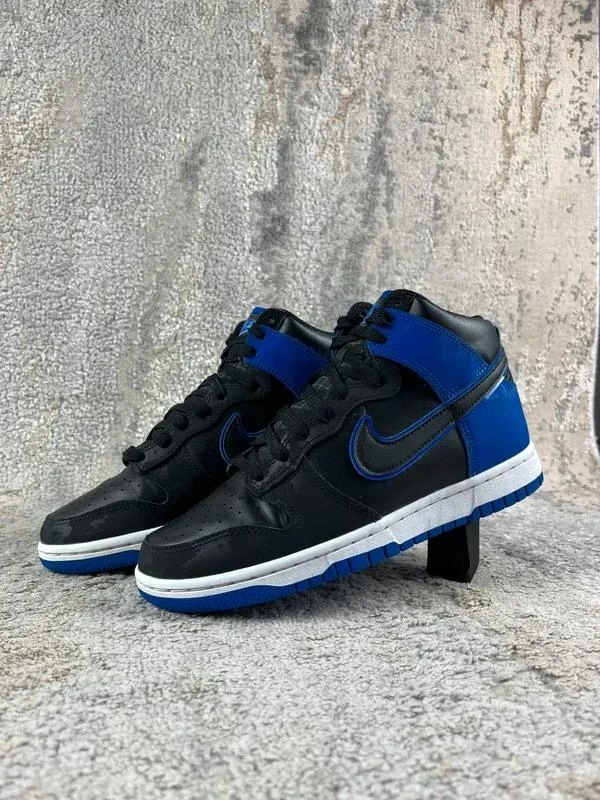 Nike Retro Dunk High Black Navy Blue Camo Royal Sneakers Size 40EU – photo 5
